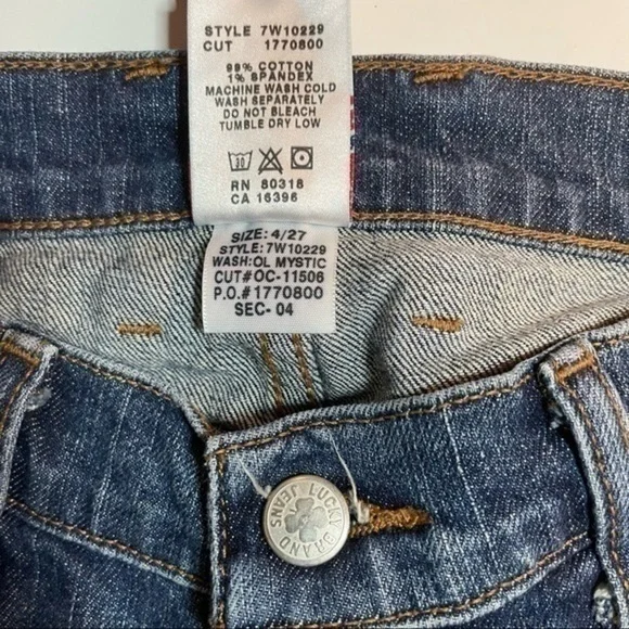 Lucky Brand Women's Blue Jeans - Picture 6 of 11